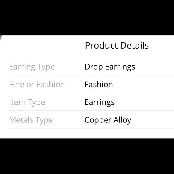 Geometric Earrings  - Picture 7 of 7